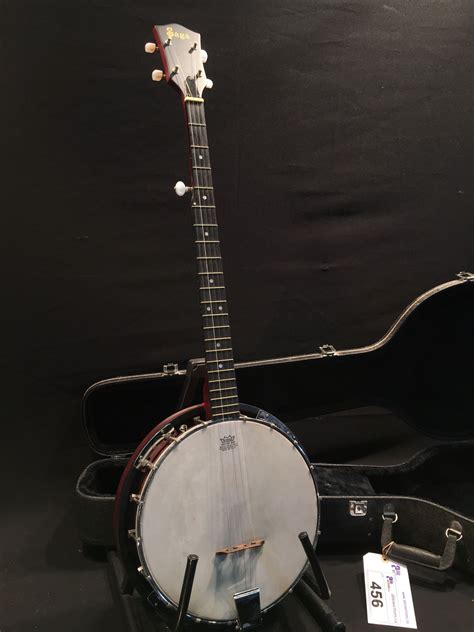 SAGA 5 STRING BANJO, COMES WITH HARD SHELL CASE - Able Auctions