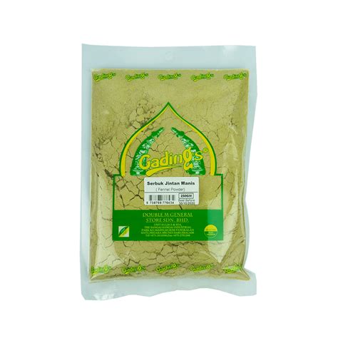 Gading’s Fennel Powder 250g (Serbuk Jintan Manis) – Shopifull