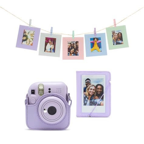 Fujifilm Instax Mini 12 Instant Camera Accessory Kit Lilac Purple ...