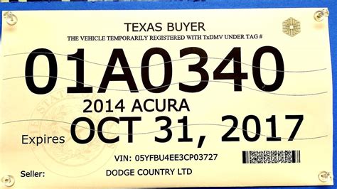 Temporary license plates being sold for cash