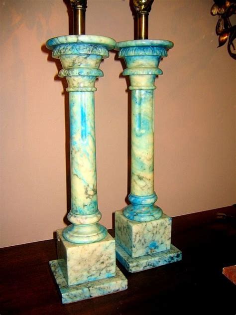 Carved Alabaster Lamps For Sale at 1stdibs