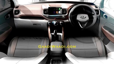 Hyundai Venue SUV Dashboard Design Revealed In New Teaser