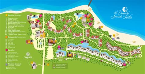 Want an El Dorado Seaside Resort Map? | Sunset Travel Inc.