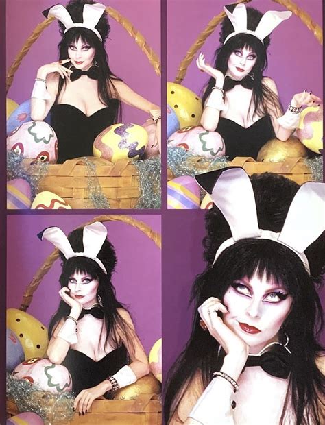 Elvira Easter Bunny 🐰😍💜🖤 | Cute art, Art reference, Goth