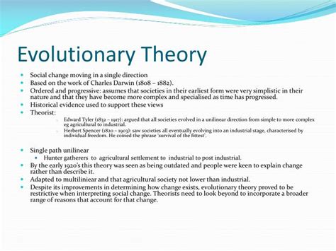 PPT - Theories of Social Change PowerPoint Presentation - ID:1913795