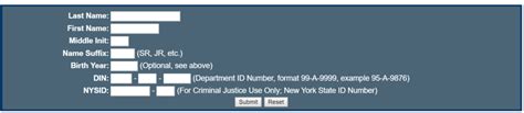 New York Inmate Search - NY Department of Corrections Inmate Locator