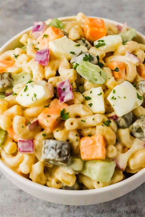 Classic Macaroni Salad Is Delicious