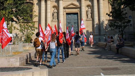 Students and educators in France oppose integration of national service into high schools ...