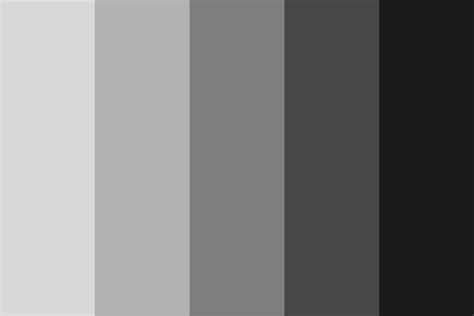 5 Shades of Smoke Color Palette