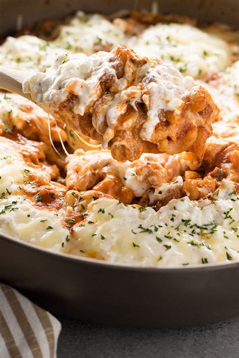 One Pan Macaroni Lasagna - The Salty Marshmallow