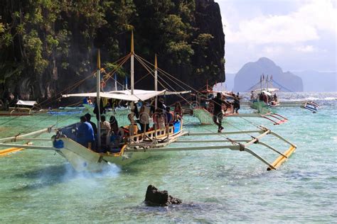 Philippines boat tour editorial stock photo. Image of southeast - 204283013