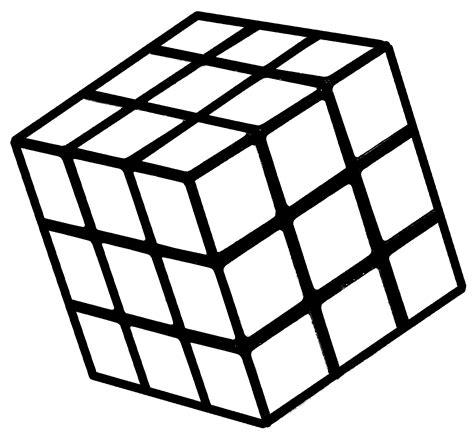 Rubik's Cube Printable - Printable Word Searches