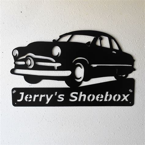 1949 1950 Ford Custom Shoebox Ford Personalized, Man Cave, Wall Decor, Classic, Garage Sign, Car ...