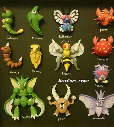 pokemon bug collection :-D by raelinn1989 on DeviantArt