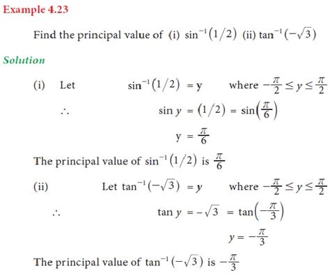 Inverse Trigonometric Functions - Definition, Formula, Solved Example ...