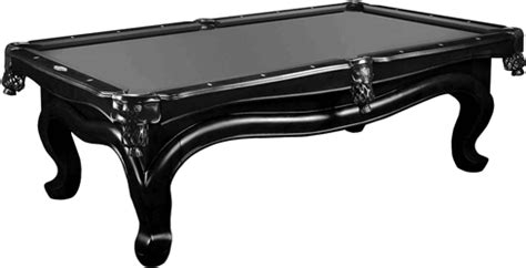 Athens 8 Foot Pool Table - Black - Lifetime Warranty - Click to enlarge | Black pool table, Pool ...