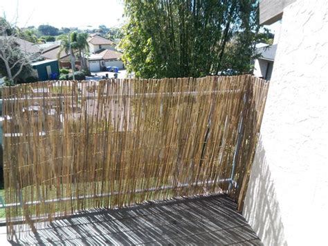 Bamboo Roll Fencing | Bamboo Valance Photo