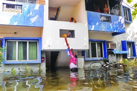 Residents stranded in Chennai after widespread flooding - Gulf Times