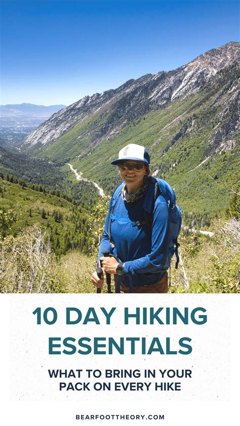 Day Hiking Essentials: What to Bring on a Hike – Bearfoot Theory