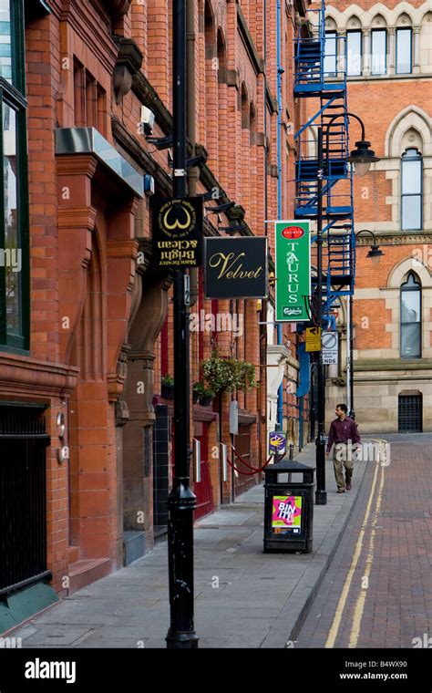 Manchester Canal Street Stock Photo - Alamy