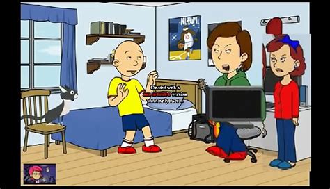 Caillou Makes A Goanimate Account While Grounded (remake) - Dailymotion Video