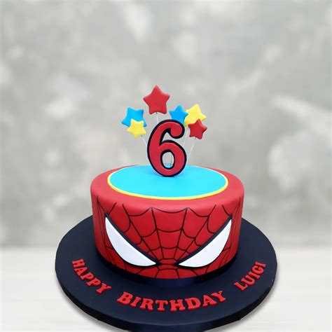 Buy The Amazing Spiderman Fondant Cake Online - Order Now