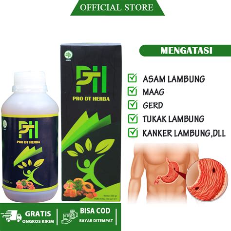 Pro Dt Herba - obat asam lambung - Obat Gerd - Obat Tukak Lambung - Maag Akut -Nyeri Lambung ...