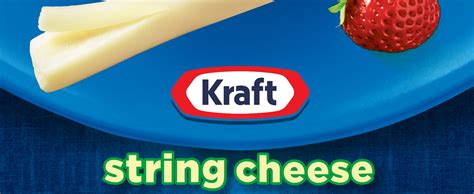 Amazon.com: Kraft String Cheese Mozzarella Cheese Snacks (12 ct Sticks ...