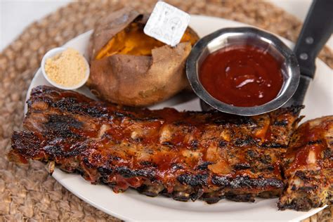 Barbecue Baby Back Ribs - House Specialty! - Dinner - Fieldstone ...