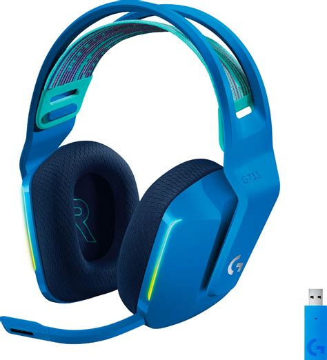 Questions and Answers: Logitech G733 LIGHTSPEED Wireless Gaming Headset for PS4, PC Blue 981 ...