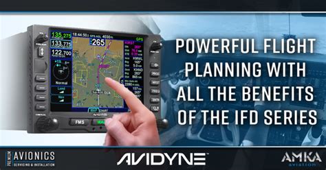 Simplify Your Flight Planning with Avidyne – AMKA Aviation