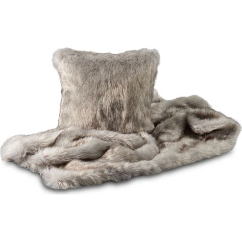 Faux Fur Pillow | Value City Furniture