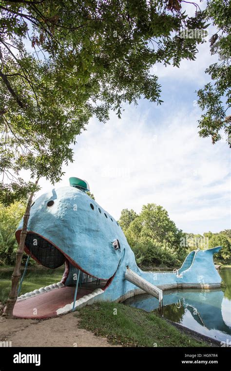 Blue Whale of Catoosa, Catoosa, Oklahoma, USA Stock Photo - Alamy