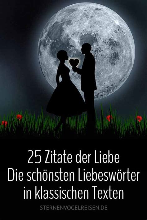 25 Zitate der Liebe – schönsten Wörter klassischer Texte