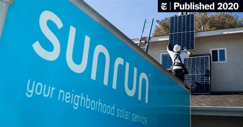 Sunrun to Acquire Vivint in Shake-Up of Home Solar Market - The New York Times