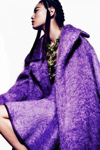 Purple Color Inspiration Trend Council | Purple fashion, Model, Fashion