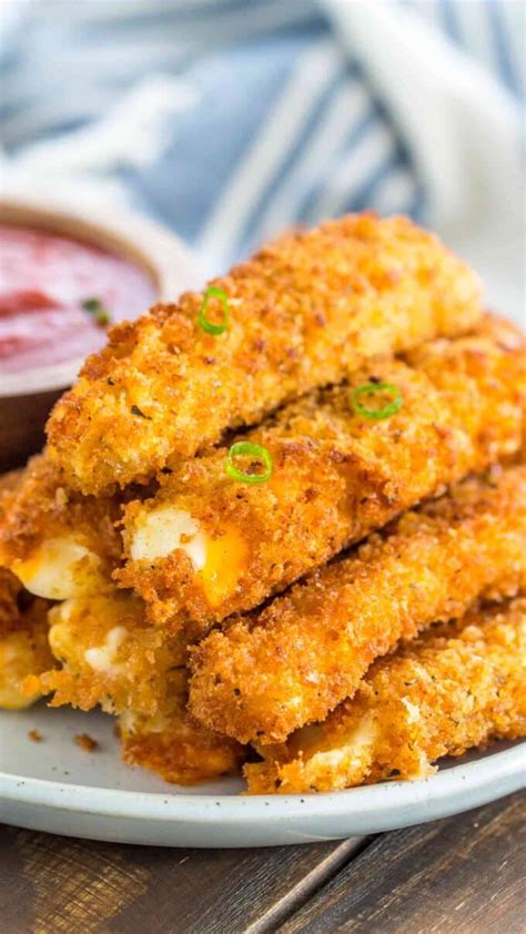 How to Make Fried Mozzarella Cheese Sticks Recipe - S&SM