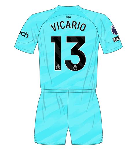 Tottenham-Hotspur-2023-2024-home-number-13-Vicario – MuseumofJerseys.com