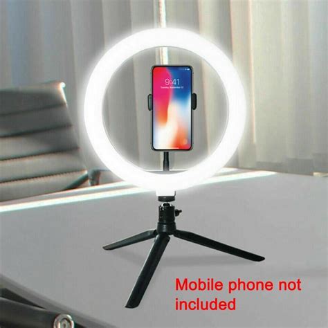 Selfie Ring Light with Tripod Stand Cell Phone Holder COMPARISON!