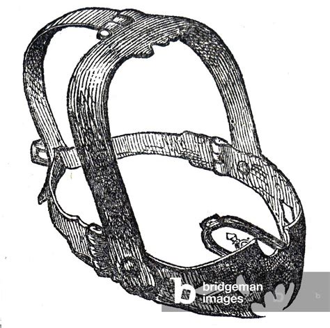 Image of Scold's Bridle or brank, 1860