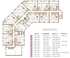 ohio state university baker hall west dorm room pictures | Typical Floor Plan | Tiny house ...