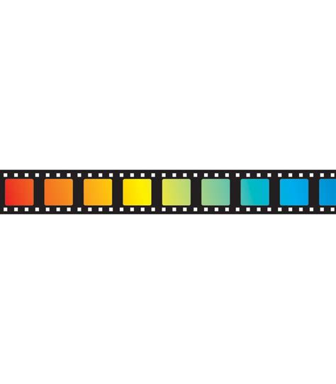 Movie Film Strip Border