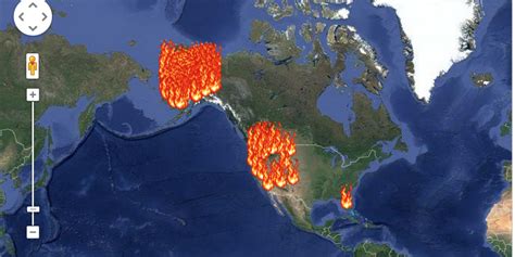 This Wildfire Map Shows Every Place on Fire Right Now