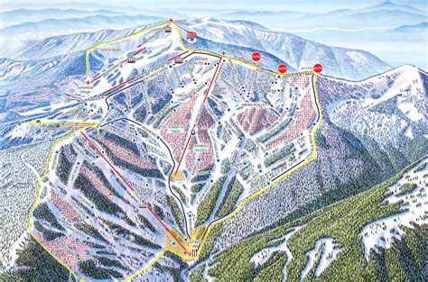 Schweitzer Mountain Ski Maps - skiflicks.com