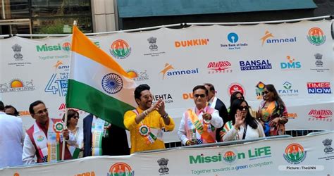 AAPI Honors India At India Independence Day Parade 2023 in New York