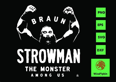 WWE Braun Strowman The Monster Among Men T-Shirt Cricut | Etsy