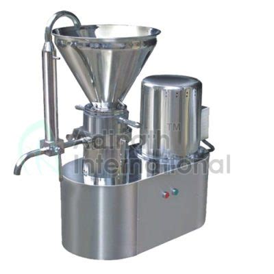 Colloid Mill Machine Application & Working Principle