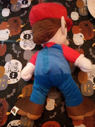 Super Mario Bros Mario Giant Plush 2015 Licensed Nintendo | #4592472596