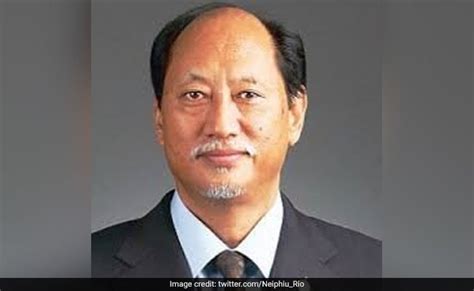 Nagaland Chief Minister Neiphiu Rio, Opposition Leader Call For Early ...