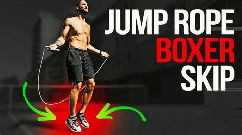 Learn The Jump Rope Boxer Skip - YouTube